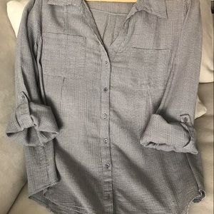 Joie Button-Down Blouse